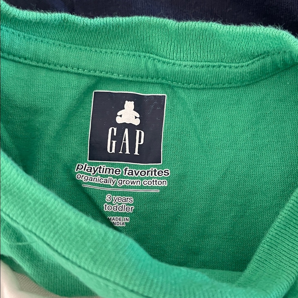 GAP Kids Short Sleeve Tee Set - Pink, Green, White, Navy Bundle / lot of 5 - Picture 4 of 6